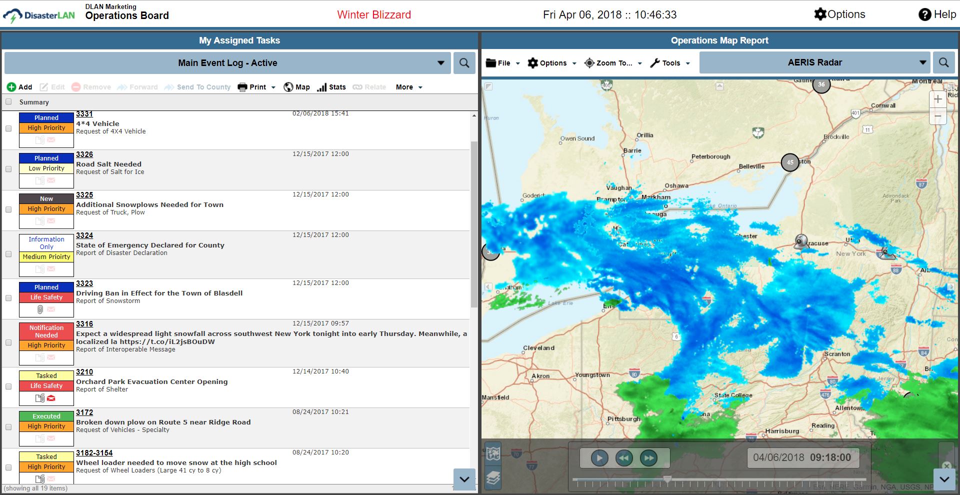 tornado preparedness software